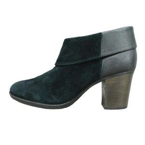 CLARKS ENFIELD BRAND NEW IN BOX NWT BLACK LEATHER SUEDE BOOTIE 11 M